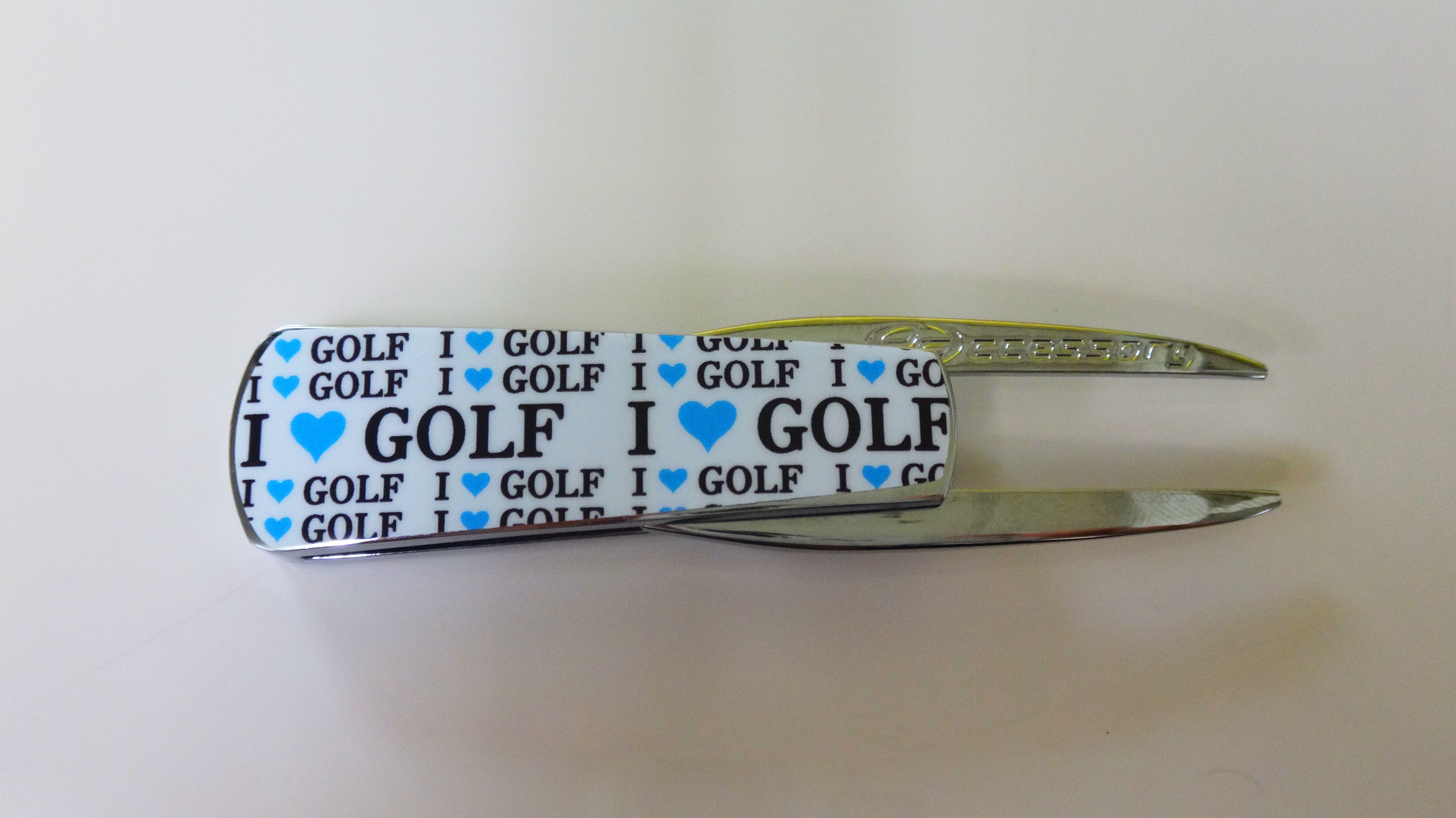 【グリーンフォーク】ゴルフ Smart Forkシルバー（ブルー）2,500円